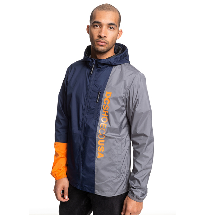 Dagup Triple Block - Water-Resistant Hooded Windbreaker for Men EDYJK03204