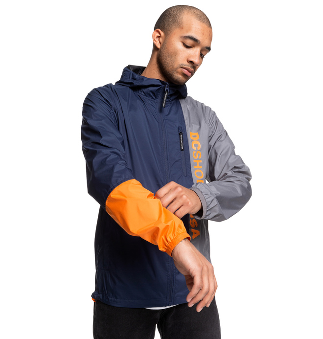 Dagup Triple Block - Water-Resistant Hooded Windbreaker for Men EDYJK03204