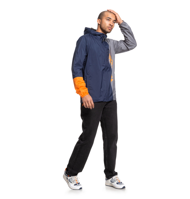Dagup Triple Block - Water-Resistant Hooded Windbreaker for Men EDYJK03204