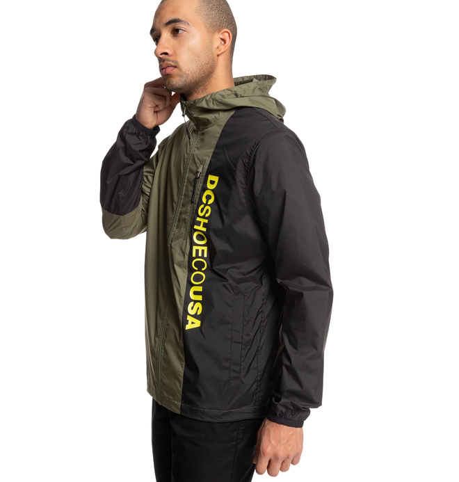Dagup Triple Block - Water-Resistant Hooded Windbreaker for Men  EDYJK03204
