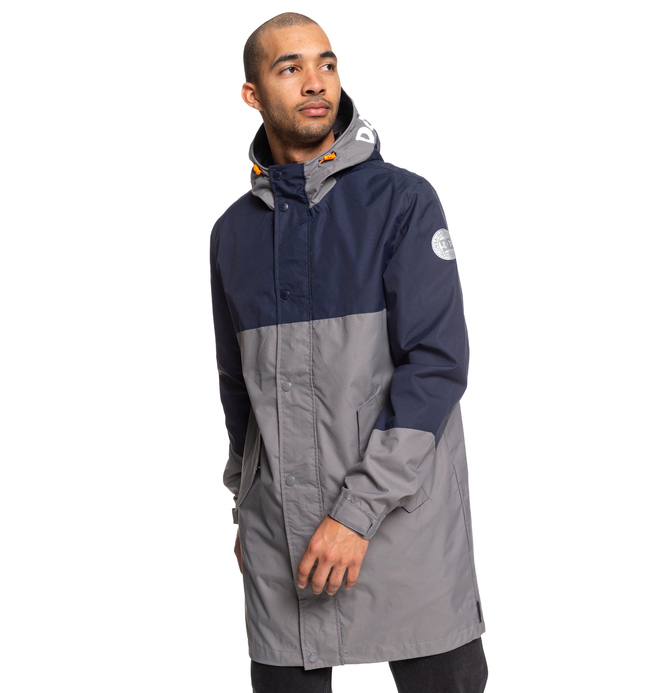 Nukove Parka longue queue de pie impermeable et compactable pour Homme DC Shoes