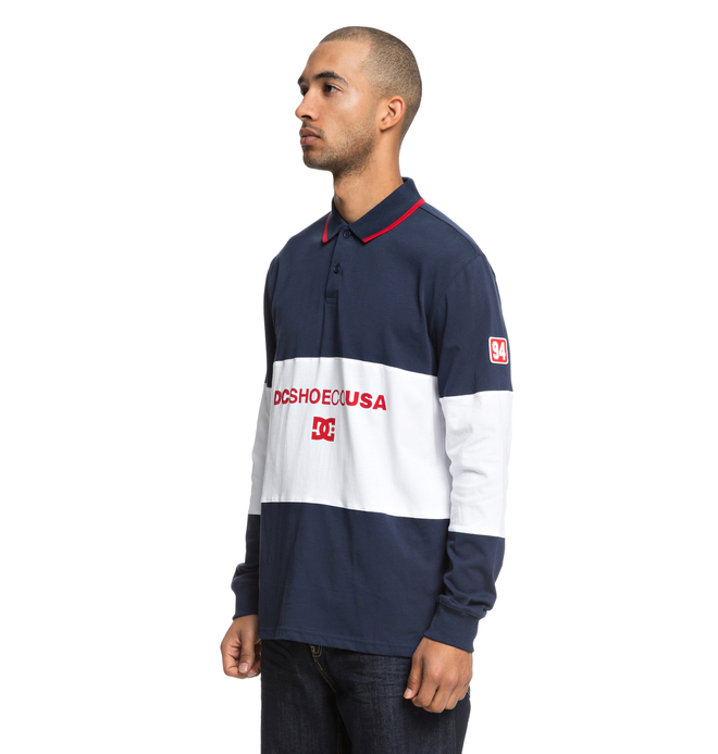 Emerson - Long Sleeve Polo Shirt for Men EDYKT03419