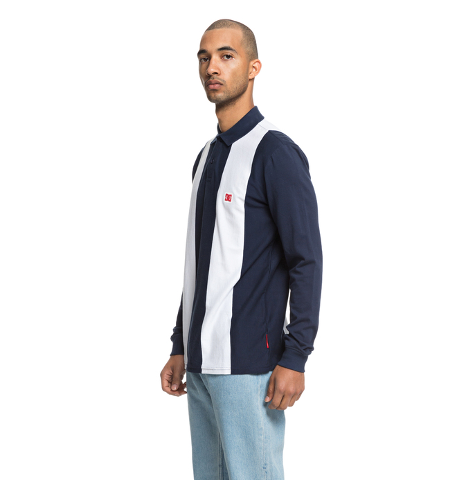 Crosstown - Long Sleeve Polo Shirt for Men EDYKT03424
