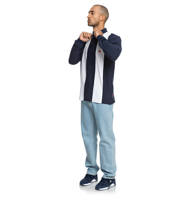 Crosstown - Long Sleeve Polo Shirt for Men EDYKT03424