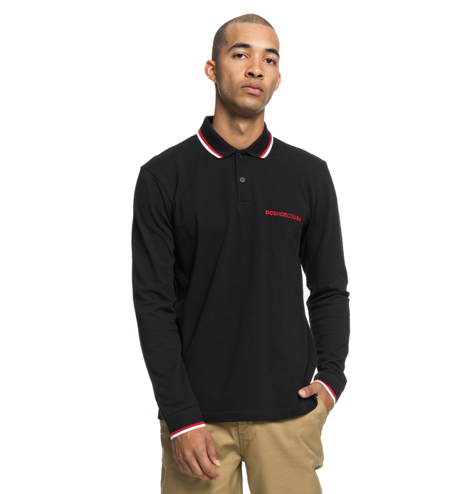 Lakebay - Long Sleeve Polo Shirt for Men EDYKT03428