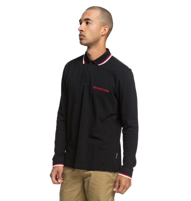 Lakebay - Long Sleeve Polo Shirt for Men EDYKT03428