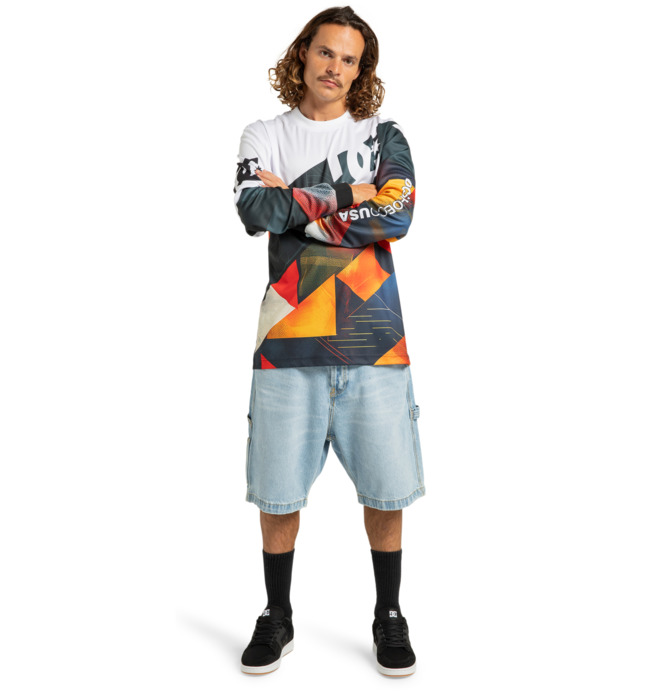 Burn Out - Long Sleeves T-Shirt for Men  EDYKT03535