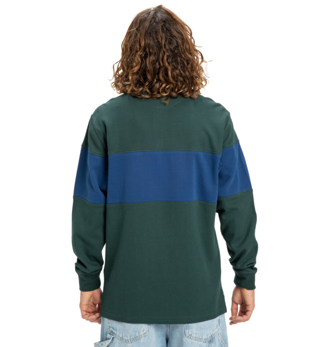 Second Half Polo - Long Sleeve Rugby Shirt for Men  EDYKT03536