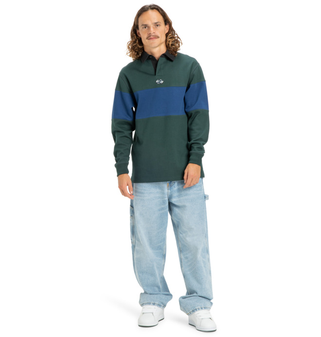 Second Half Polo - Long Sleeve Rugby Shirt for Men  EDYKT03536