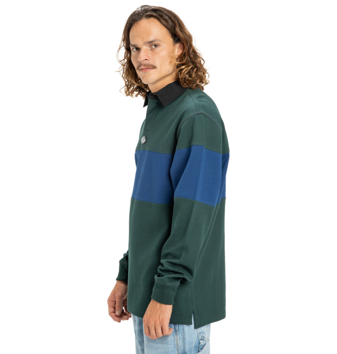 Second Half Polo - Long Sleeve Rugby Shirt for Men  EDYKT03536