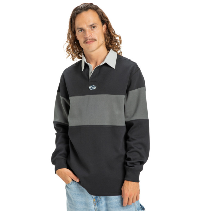 Second Half Polo - Long Sleeve Rugby Shirt for Men  EDYKT03536