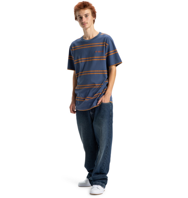 Maximize Stripe - Short Sleeve Pocket T-Shirt for Men  EDYKT03537