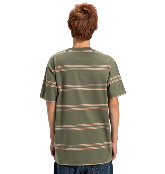 Maximize Stripe - Short Sleeve Pocket T-Shirt for Men  EDYKT03537