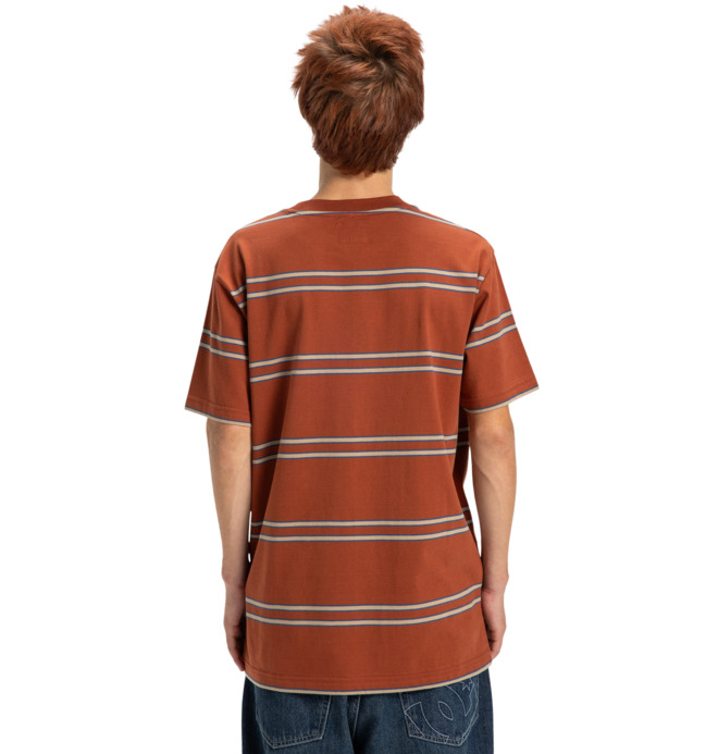 Maximize Stripe - Short Sleeve Pocket T-Shirt for Men  EDYKT03537