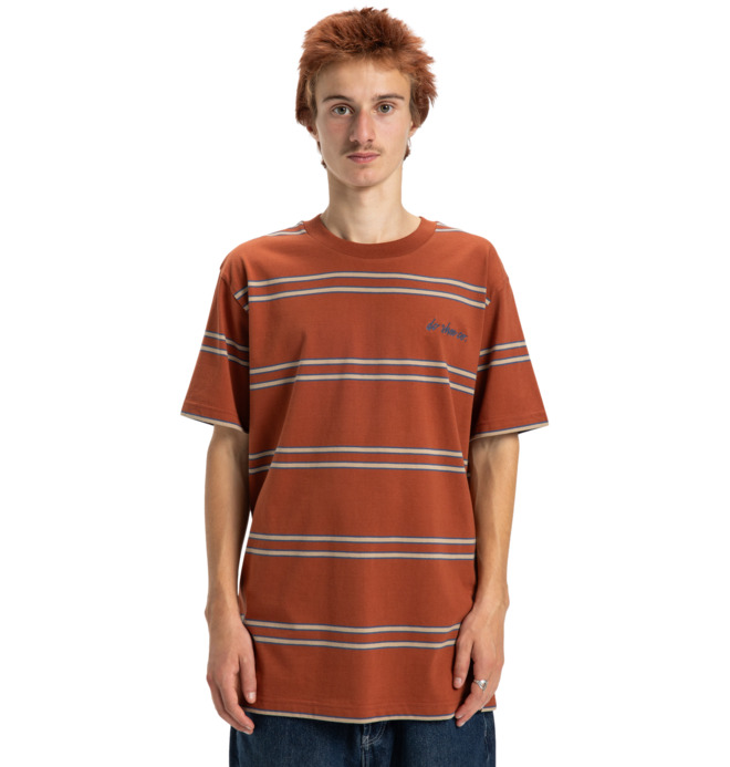 Maximize Stripe - Short Sleeve Pocket T-Shirt for Men  EDYKT03537