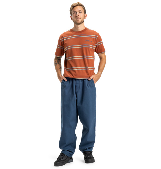 Framed - Elasticated Waist Trousers for Men  EDYNP03169
