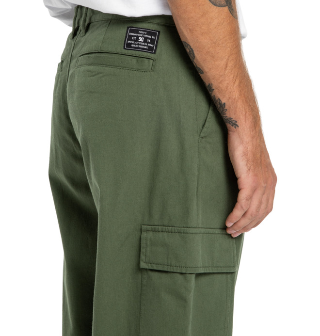Worker Baggy Cargo - Chino Trousers for Men  EDYNP03170