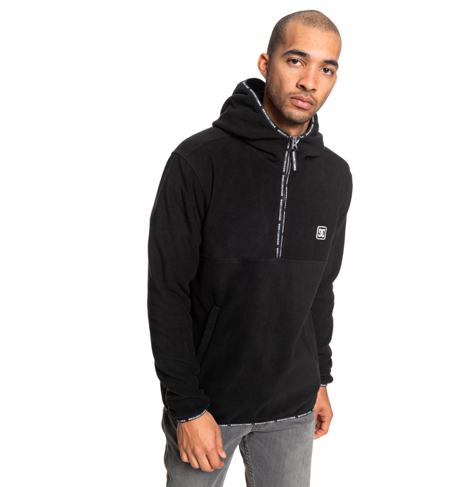 Shepton - Hooded Half-Zip Fleece for Men  EDYPF03036