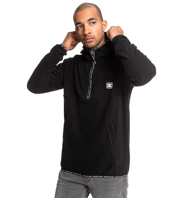Shepton - Hooded Half-Zip Fleece for Men  EDYPF03036