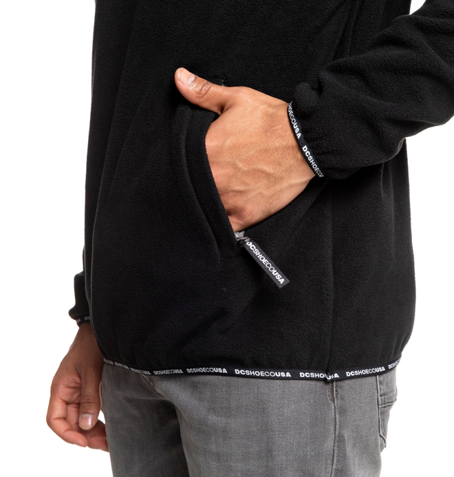 Shepton - Hooded Half-Zip Fleece for Men  EDYPF03036