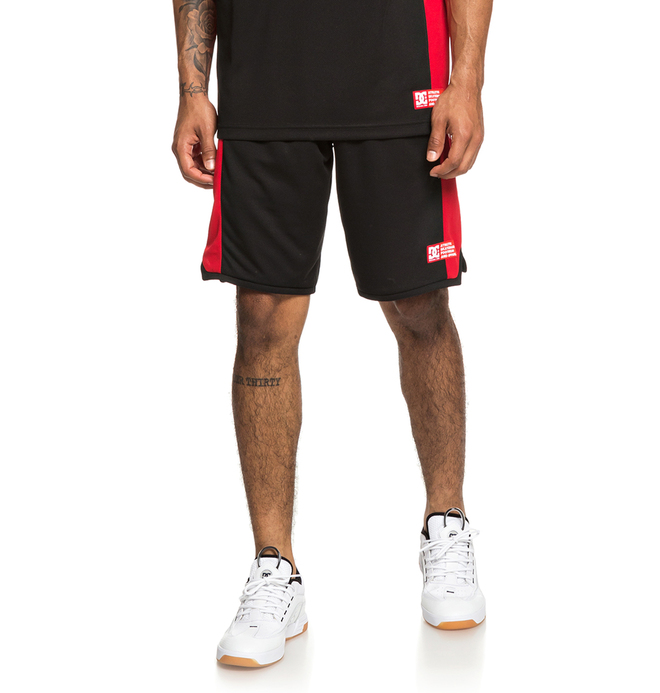 Black and red basketball shorts online