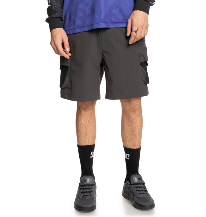 Modified - Elastic Waist Walkshorts for Men  EDYWS03157