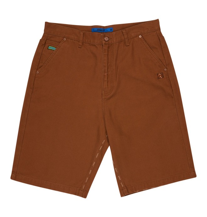 Stressed 5 Pocket - Canvas Shorts for Men  EDYWS03167