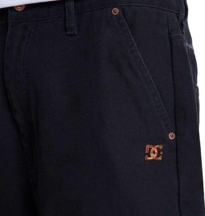 Stressed 5 Pocket - Canvas Shorts for Men  EDYWS03167