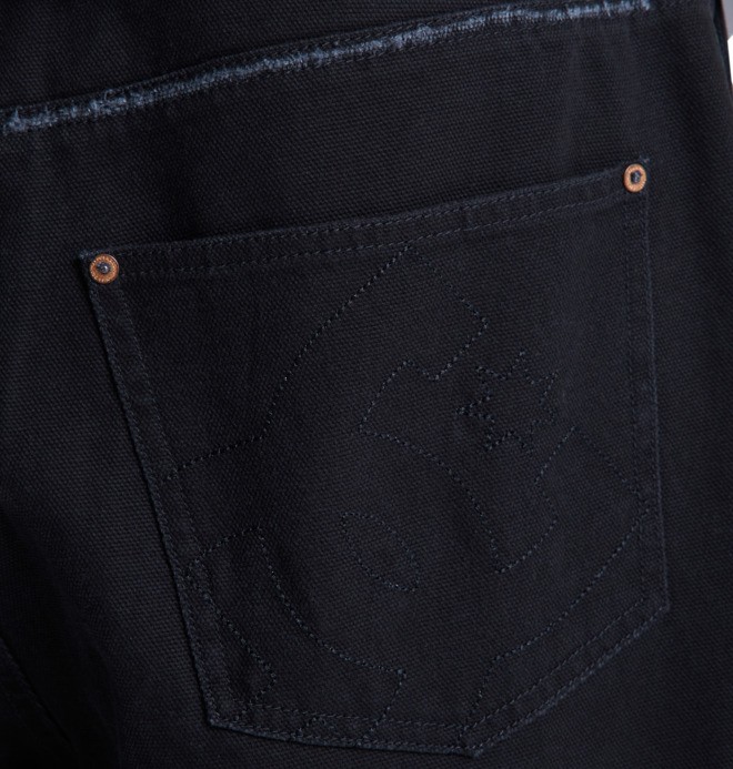 Stressed 5 Pocket - Canvas Shorts for Men  EDYWS03167