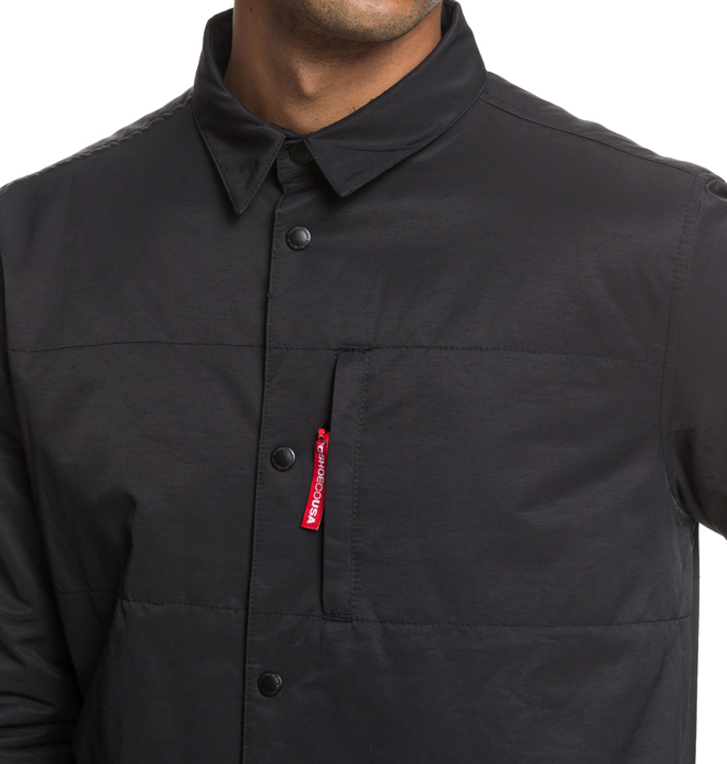Back It - Long Sleeve Quilted Over Shirt for Men EDYWT03205
