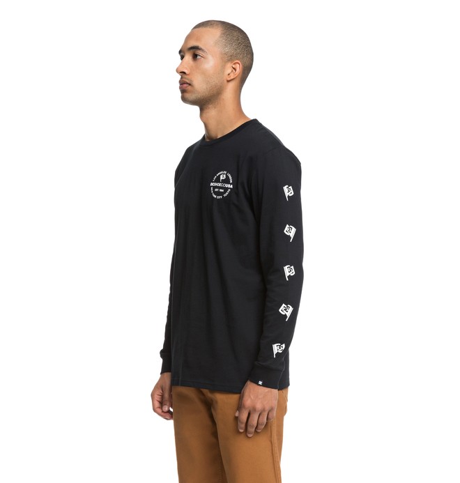 Worldwide Flag - Long Sleeve T-Shirt for Men EDYZT03847