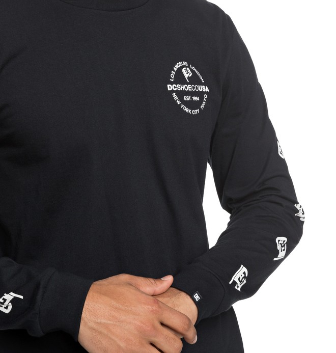 Worldwide Flag - Long Sleeve T-Shirt for Men EDYZT03847