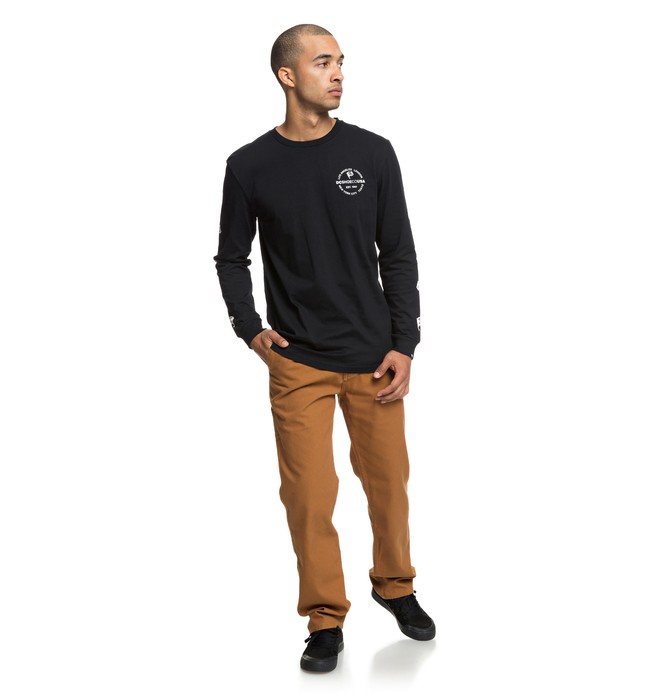Worldwide Flag - Long Sleeve T-Shirt for Men EDYZT03847