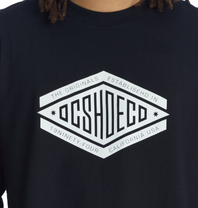 DC Stamped - Long Sleeve T-Shirt for Men  EDYZT04269