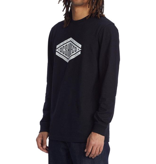 DC Stamped - Long Sleeve T-Shirt for Men  EDYZT04269