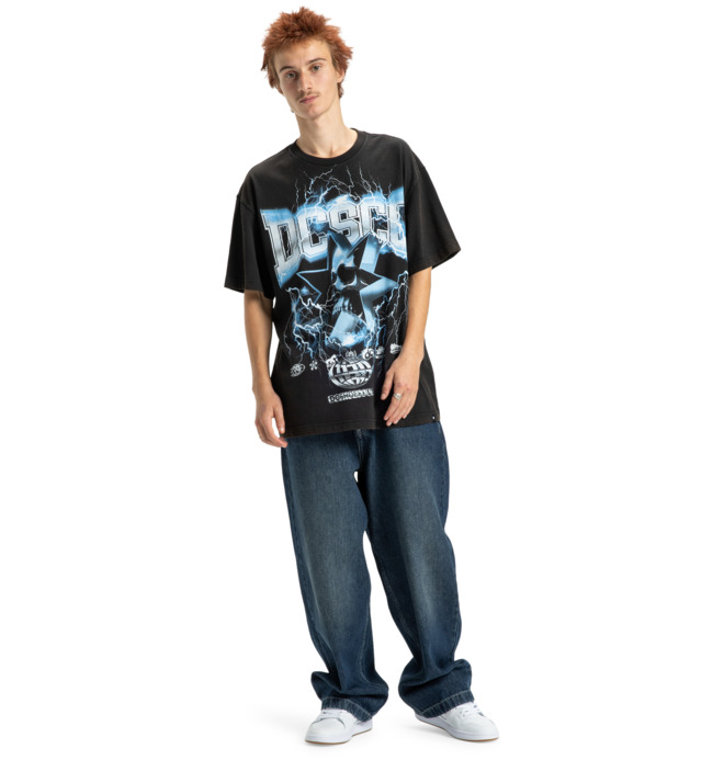 Skull Shock - Short Sleeve T-Shirt for Men  EDYZT04351