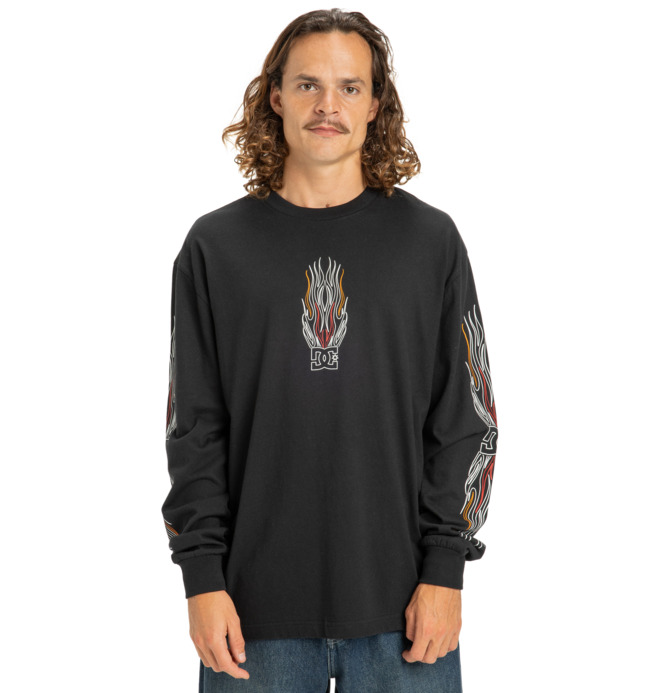 Burn Out Hls - Long Sleeve Shirt for Men  EDYZT04355