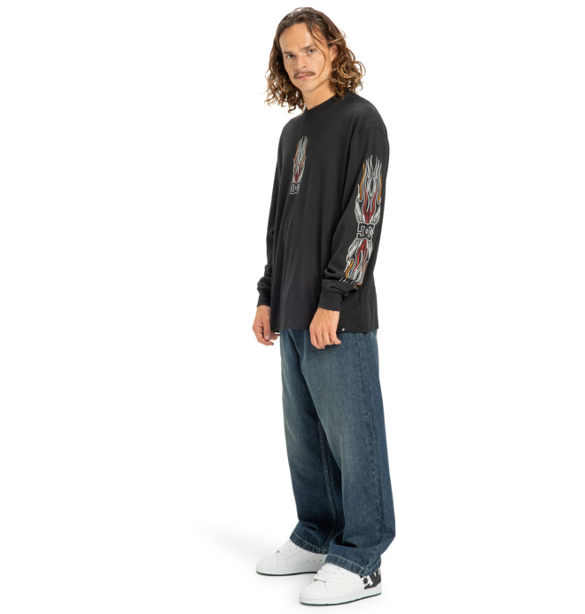 Burn Out Hls - Long Sleeve Shirt for Men  EDYZT04355