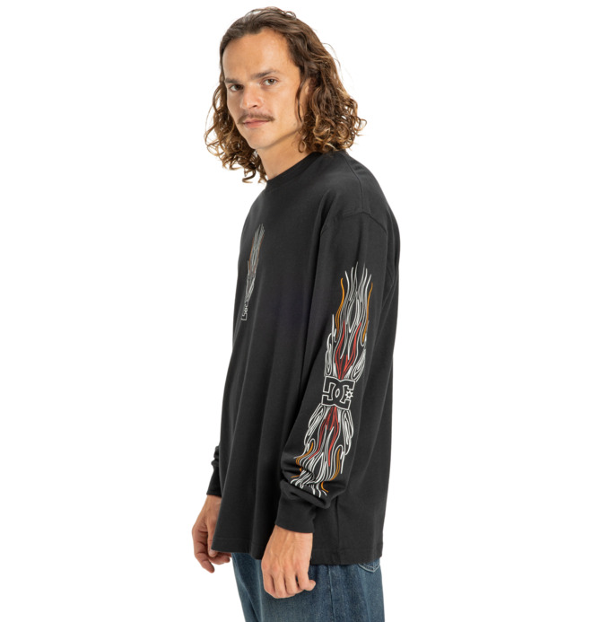 Burn Out Hls - Long Sleeve Shirt for Men  EDYZT04355