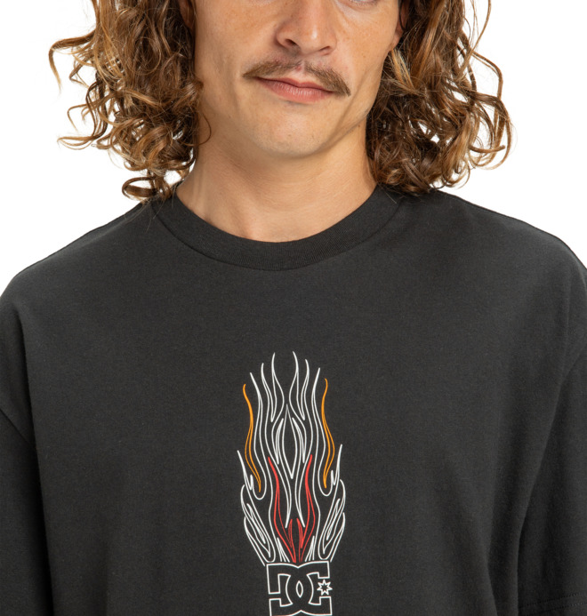 Burn Out - Short Sleeve T-Shirt for Men  EDYZT04356