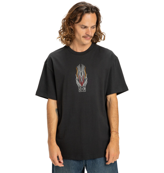 Burn Out - Short Sleeve T-Shirt for Men  EDYZT04356
