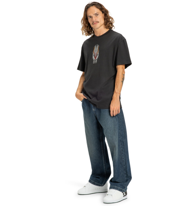 Burn Out - Short Sleeve T-Shirt for Men  EDYZT04356