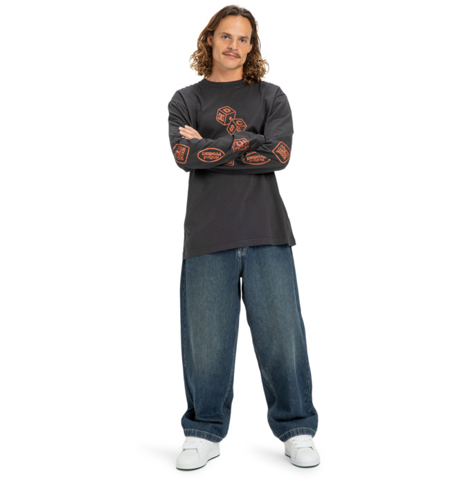 Hi Rolling Hls - Long Sleeve T-Shirt for Men  EDYZT04365