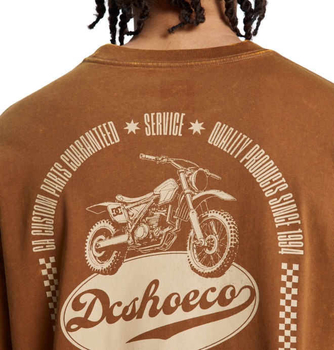 Bike Emblem - Short Sleeve T-Shirt for Men  EDYZT04442