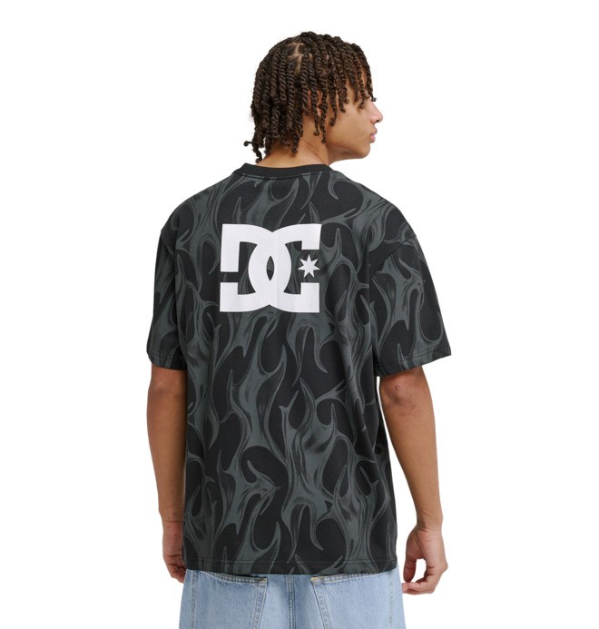 DC Liquid Fuego - Short Sleeve T-Shirt for Men  EDYZT04444