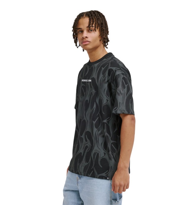 DC Liquid Fuego - Short Sleeve T-Shirt for Men  EDYZT04444