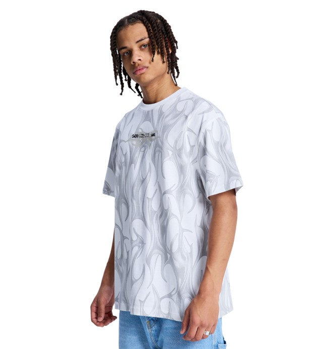 DC Liquid Fuego - Short Sleeve T-Shirt for Men  EDYZT04444