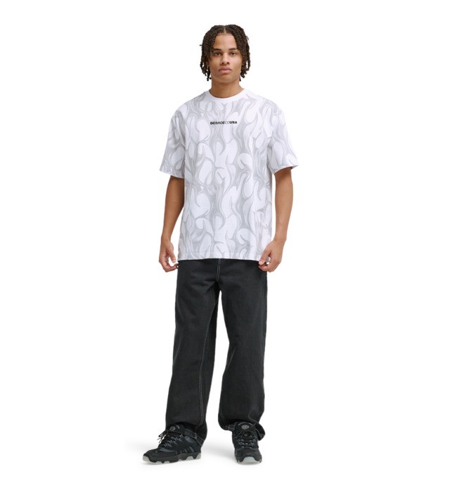 DC Liquid Fuego - Short Sleeve T-Shirt for Men  EDYZT04444