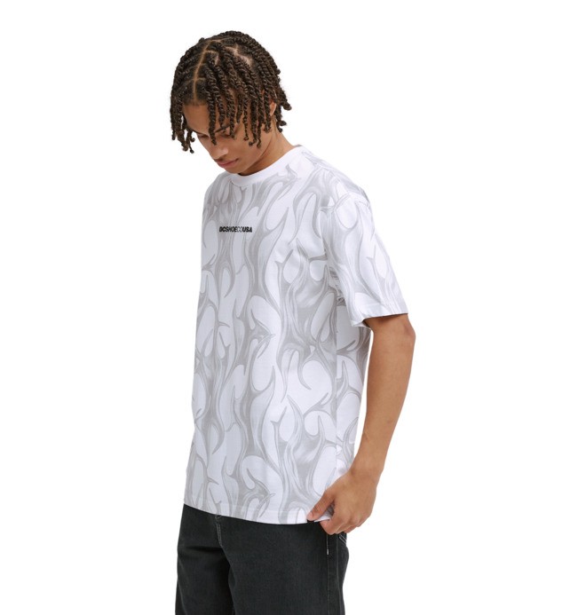 DC Liquid Fuego - Short Sleeve T-Shirt for Men  EDYZT04444