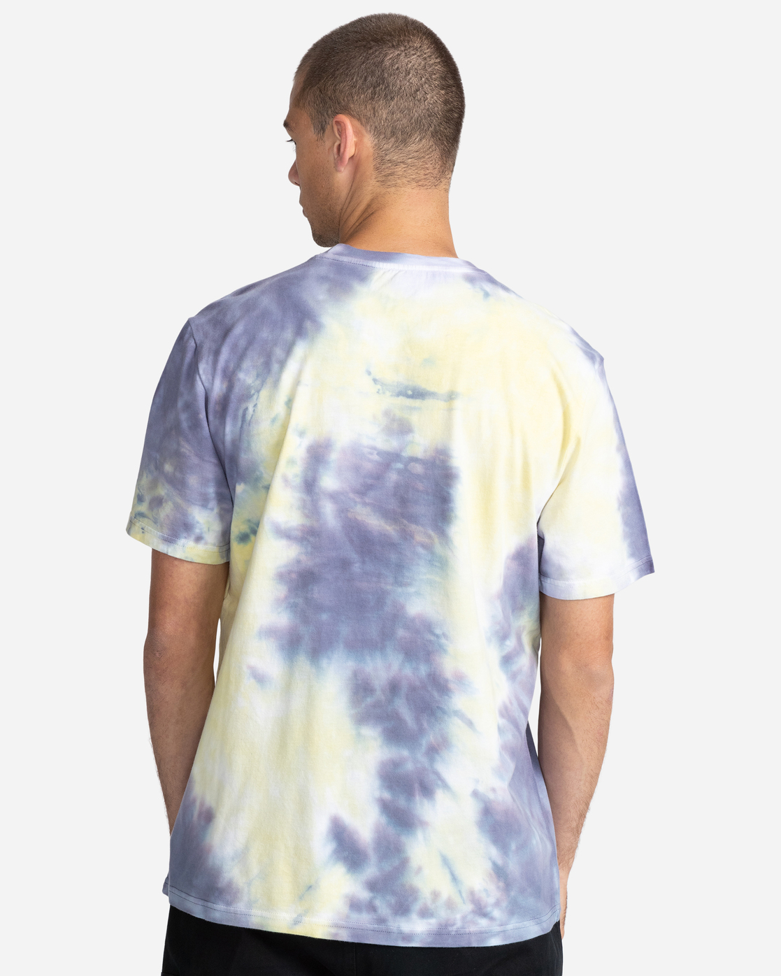 Blazin' Chest Tie Dye - Short Sleeve T-Shirt for Men - Men's Black